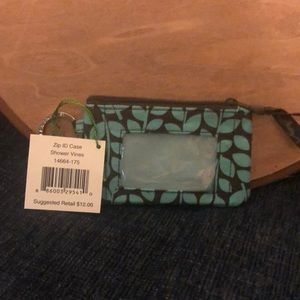 Shower Vines Zip Id Case